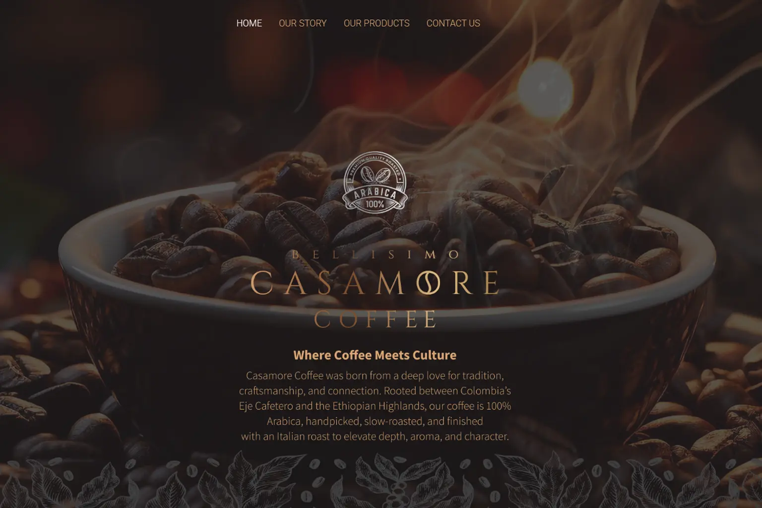 Casamore Coffee Website