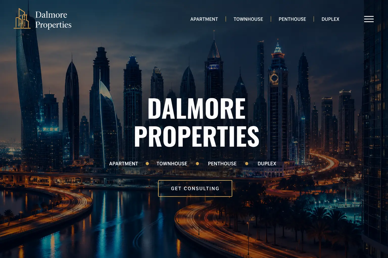 Dalmore Properties Website